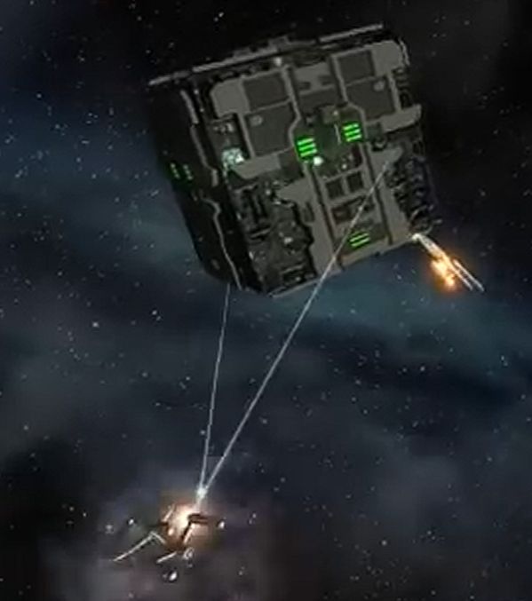 Captain Kirk and The Borg